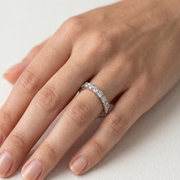 Classic 925 Silver Full Eternity Ring